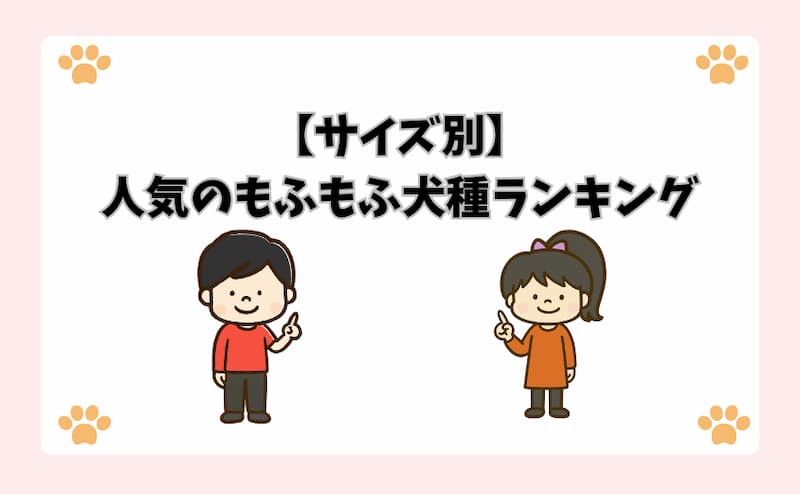 【サイズ別】人気のもふもふ犬種ランキング