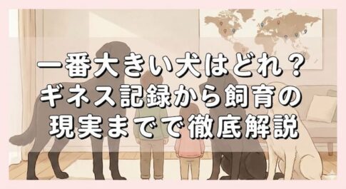 一番大きい犬はどれ？ギネス記録から飼育の現実まで徹底解説