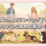 大型犬の人気ランキングTOP5！飼育のリアルな費用と寿命・注意点