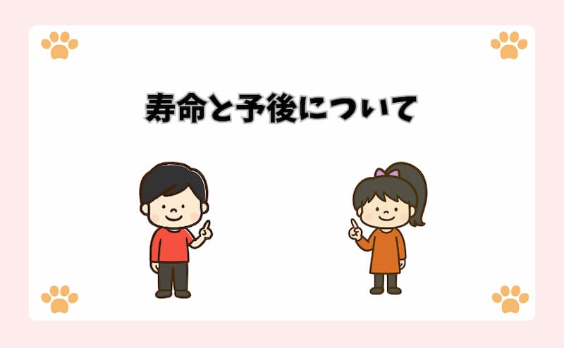 寿命と予後について