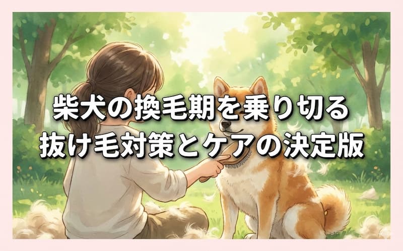 柴犬の換毛期を乗り切る抜け毛対策とケアの決定版
