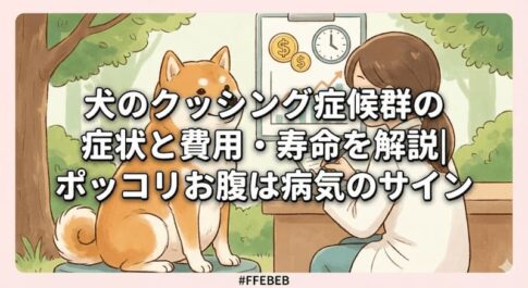 犬のクッシング症候群の症状と費用・寿命を解説｜ポッコリお腹は病気のサイン