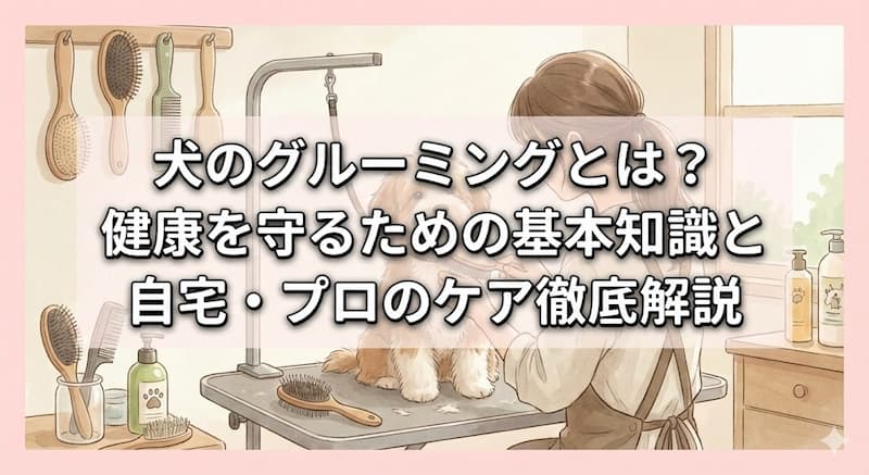 犬のグルーミングとは？健康を守るための基本知識と自宅・プロのケア徹底解説