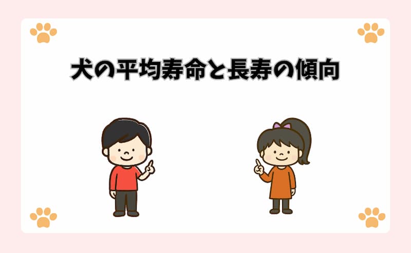 犬の平均寿命と長寿の傾向