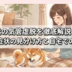 犬の気管虚脱を徹底解説！原因・症状の見分け方と自宅での咳対策