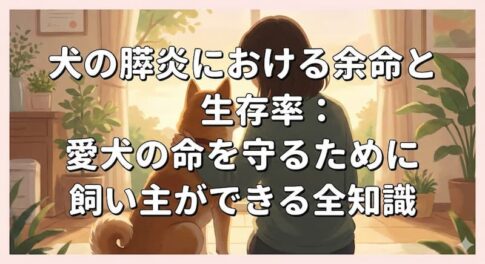 犬の膵炎における余命と生存率：愛犬の命を守るために飼い主ができる全知識
