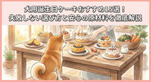 犬用誕生日ケーキおすすめ15選！失敗しない選び方と安心の原材料を徹底解説