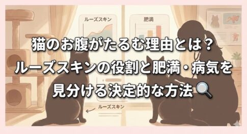 猫のお腹がたるむ理由とは？ルーズスキンの役割と肥満・病気を見分ける決定的な方法