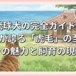 琉球犬の完全ガイド｜沖縄が誇る「虎毛」の至宝、その魅力と飼育の現実