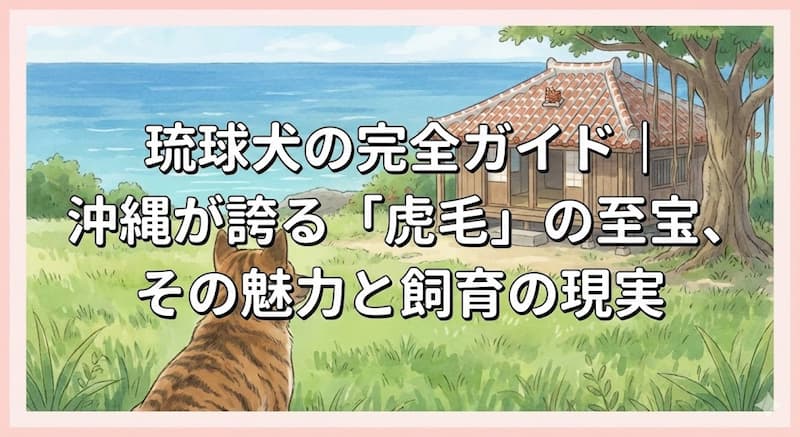 琉球犬の完全ガイド｜沖縄が誇る「虎毛」の至宝、その魅力と飼育の現実