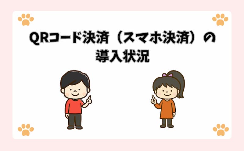 QRコード決済（スマホ決済）の導入状況