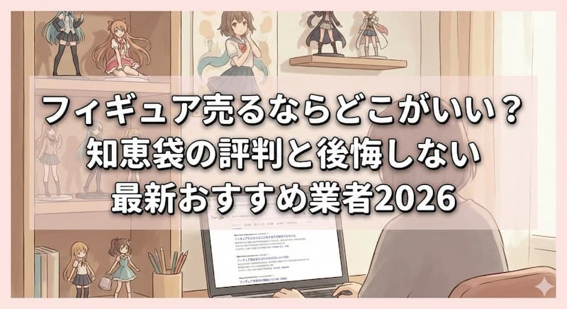 フィギュア売るならどこがいい？知恵袋の評判と後悔しない最新おすすめ業者2026