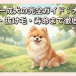 ポメプー成犬の完全ガイド：大きさ・性格・抜け毛・寿命まで徹底解説