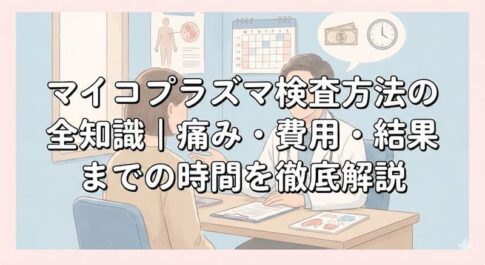 マイコプラズマ検査方法の全知識｜痛み・費用・結果までの時間を徹底解説