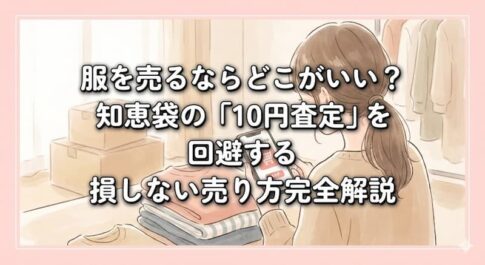 服を売るならどこがいい？知恵袋の「10円査定」を回避する損しない売り方完全解説
