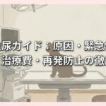 猫の血尿ガイド：原因・緊急性の見極め・治療費・再発防止の徹底解説