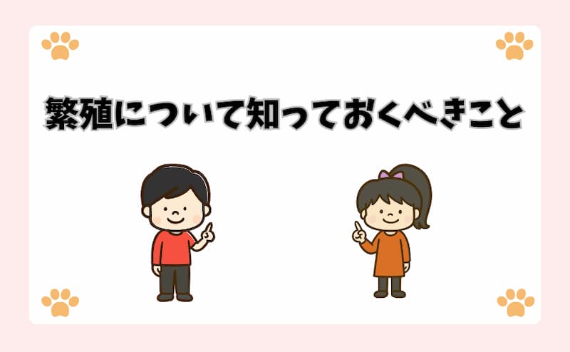 繁殖について知っておくべきこと