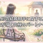 中村里砂の結婚相手に関する真実と彼女が描く究極のパートナー像