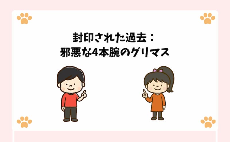 封印された過去：邪悪な4本腕のグリマス