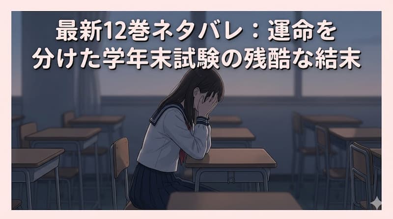 最新12巻ネタバレ：運命を分けた学年末試験の残酷な結末