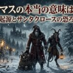 クリスマスの本当の意味は怖い？隠された起源とサンタクロースの恐ろしい伝説