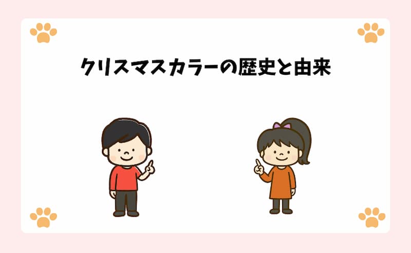 クリスマスカラーの歴史と由来